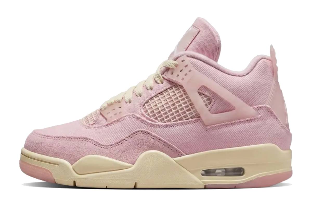 Air Jordan 4 (WMNS) – Denim Pink Iced Carmine