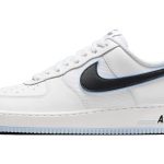 Nike Air Force 1 Low - White and Hydrogen Blue (IQ7593-100)